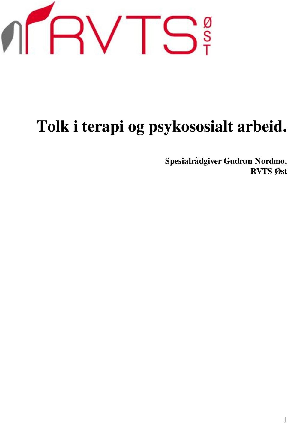 Spesialrådgiver