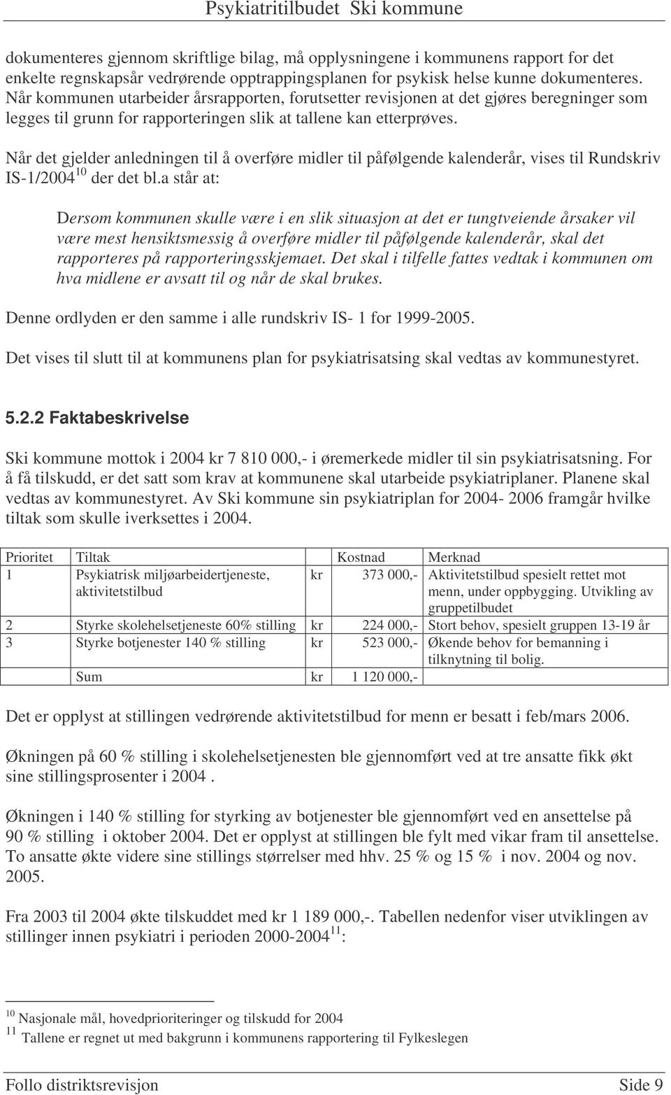 Når det gjelder anledningen til å overføre midler til påfølgende kalenderår, vises til Rundskriv IS-1/2004 10 der det bl.