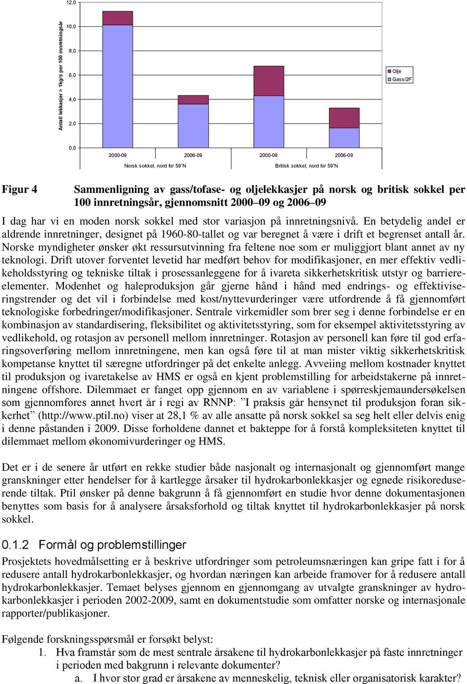 En betydelig andel er aldrende innretninger, designet på 196-8-tallet og var beregnet å være i drift et begrenset antall år.