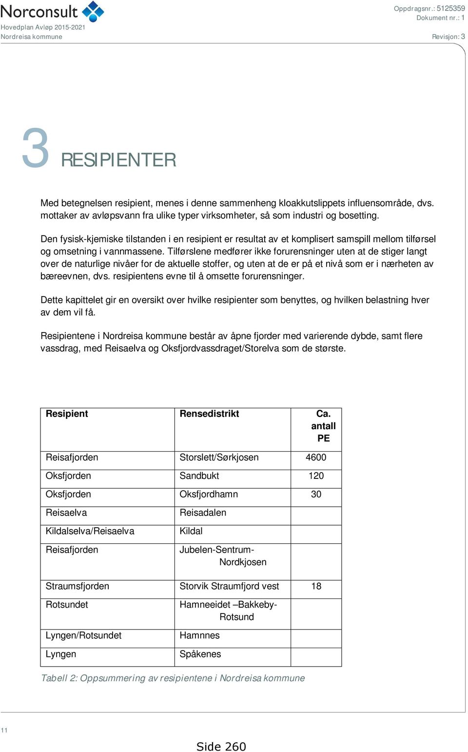 Den fysisk-kjemiske tilstanden i en resipient er resultat av et komplisert samspill mellom tilførsel og omsetning i vannmassene.