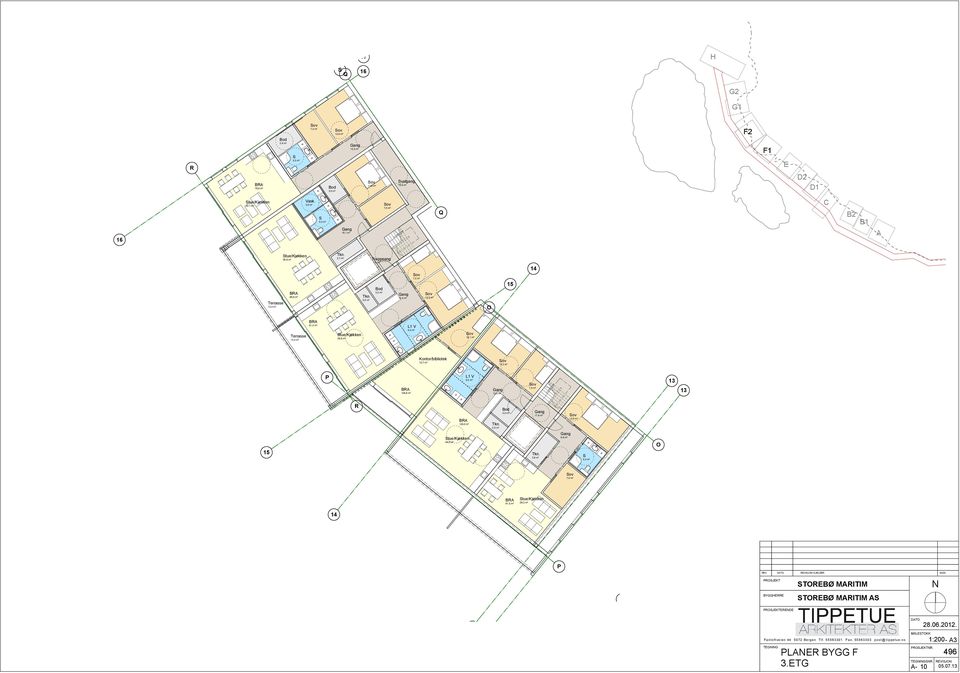 3,9 m² x 200 = 3 000 86,8 m² 2,7 m² rappeang 22,9 m² Kontor/bibliotek 10,7 m² 8,8 m²