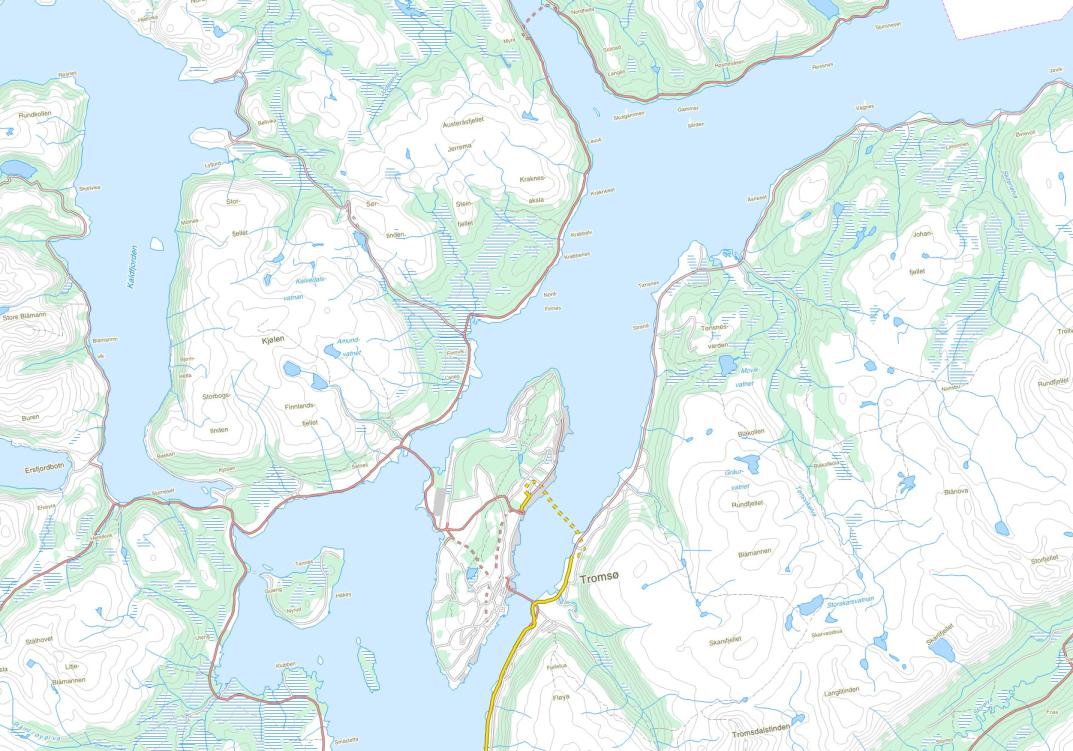 Arealtilgang Tromsø Havn er i stor grad sikret hensiktsmessige arealer i et langt