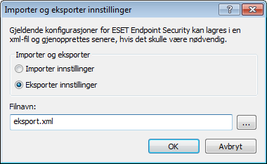 5. Erfaren bruker 5.1 Oppsett av proxy-server I store LAN-nettverk kan datamaskinens tilkobling til Internett gå via en proxy-server. Hvis dette er tilfelle, må følgende innstillinger defineres.