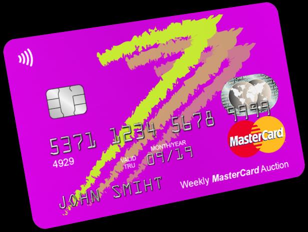 DAGLIG AUKSJON UKENTLIG AUKSJON MÅNEDLIG AUKSJON JACKPOT AUKSJON WMA - WEEKLY MASTERCARD AUCTION: WMA fungerer som et lotteri der 80% av