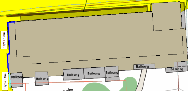 5 Beregningsresultater 5 Beregningsresultater Beregnede støysonekart, L den, 4 m over bakke og 1.5 m over bakke med nytt bygg vises i hhv Vedlegg 1 og 2. Støysonekart for 1.