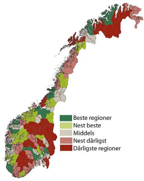 "HEADLINES" FRA NÆRINGSNM 2012 Fylket gjør det bra i NæringsNM 2012 (målt på nyskapning, lønnsomhet, vekst og størrelse): 5.