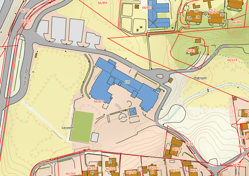 årstrinn, og har i dag 14 klasser, pluss velkomstklasse og spesialavdeling. Alle trinnene har egne klasserom. Skolen har 333 (inkl. velkomstkl.) elever og ca.