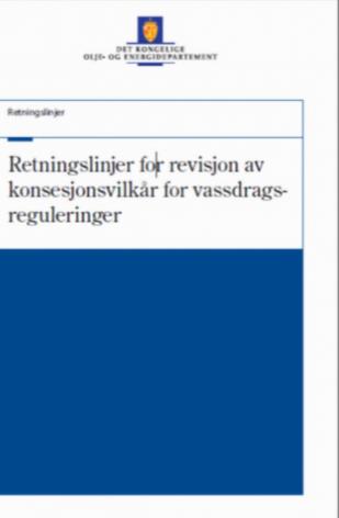 konsesjonsvilkår (05/2012) Hva omfattes av en