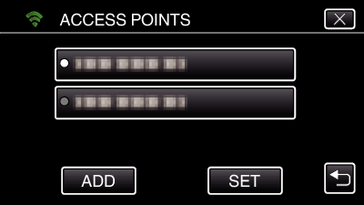 Bruke Wi-Fi Registrere tilgangspunkt ved bruk av WPS PIN 1 Trykk på MENU 6 Trykk på WPS PIN 0 Hovedmenyen vises 2 Trykk på Wi-Fi (Q)-ikonet 0 PIN-koden vises 7 Skriv inn PIN-koden som vises på