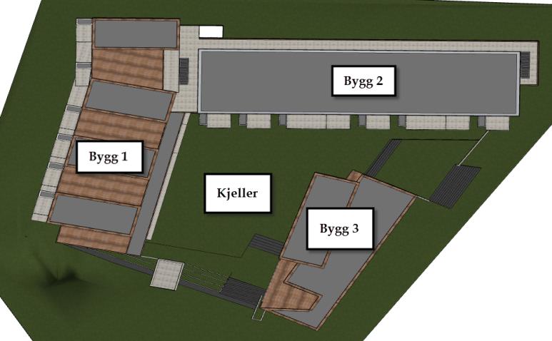 Leveranse I den zippa mappen som blir levert digitale ligger det: - IFC filer (IFC 2x3) - Komplett SMC fil - Komplett prosjektrapport med vedlegg - Excel ark på kontroll av brannkrav - Modellfil fra