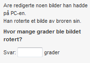 Mestringsnivå 2 Geometriske figurer (måling og geometri) Oppgave 8 Denne oppgaven er på mestringsnivå 2. Flere gutter enn jenter løste den riktig, hele 13 prosentpoeng.