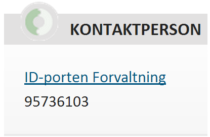 Kontakt Idporten@difi.