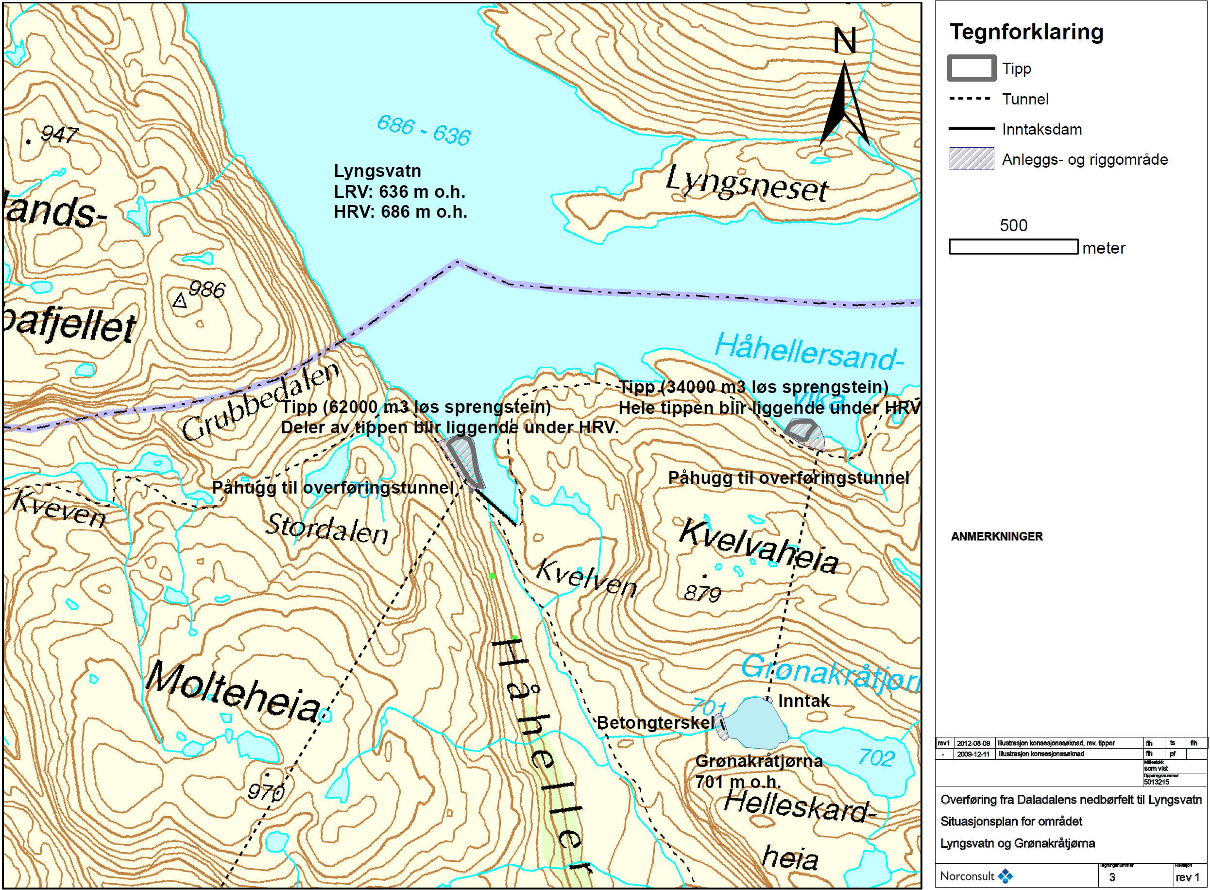 Konsesjonssøknad overføring Dalaåna