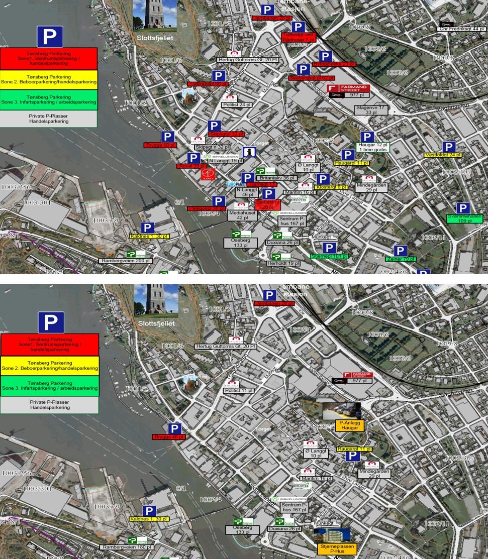 8 9 3. DAGENS SITUASJON Tønsberg Parkering er i dag organisert som en del av Rådmannens linjeorganisasjon og ligger som en egen avdeling under Byingeniøren i Bydrift.