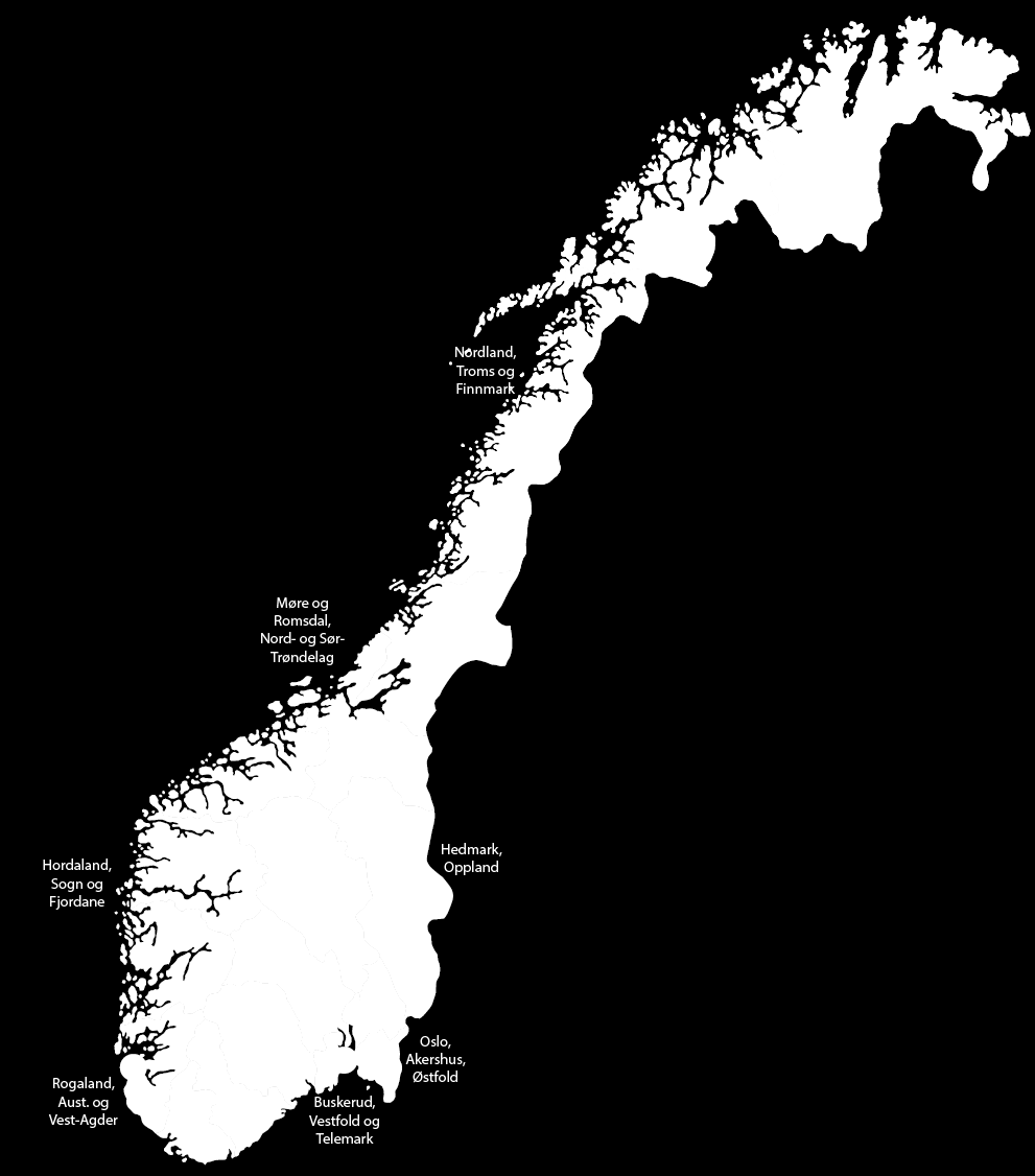 DISTRIKTSKONTOR Informasjon/faglig ressurs Pådriver for utvikling av selvhjelpsarbeid i samarbeid med lokale aktører Støtte opp om