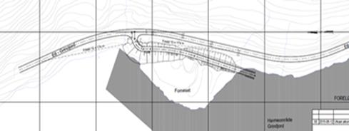 Atkomst Grindjord - nord Anleggsatkomst til havneområdet kan etableres ved Forneset i den nordlige delen av havneområdet.