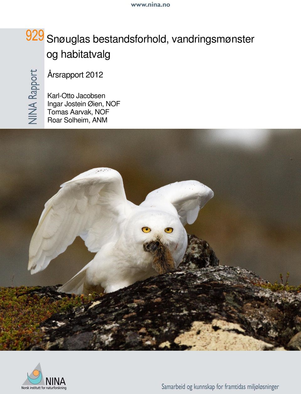 Årsrapport 2012 Karl-Otto Jacobsen