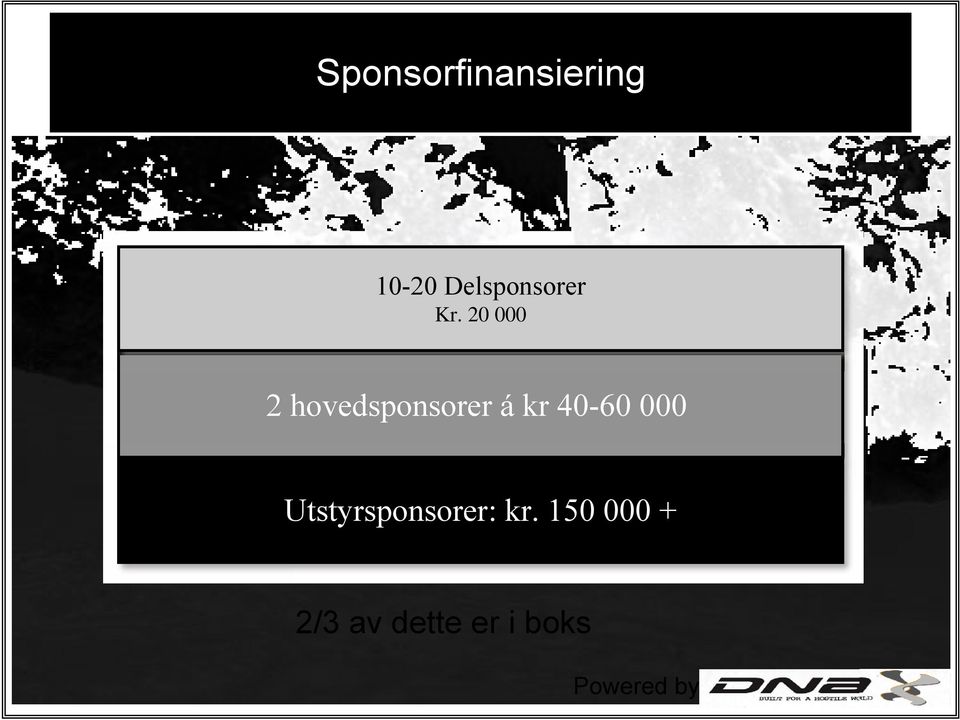 20 000 2 hovedsponsorer á kr