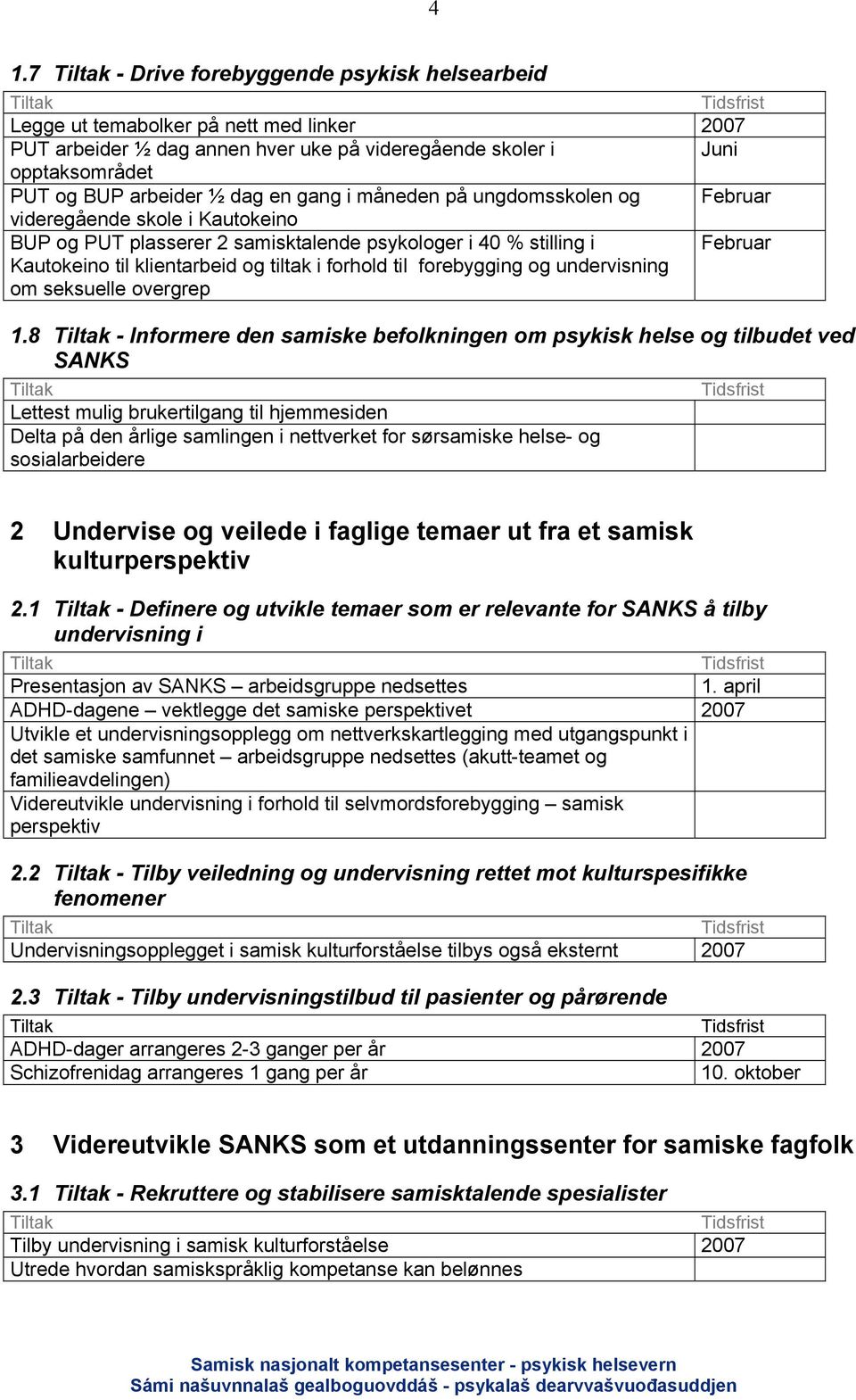 til forebygging og undervisning om seksuelle overgrep 1.