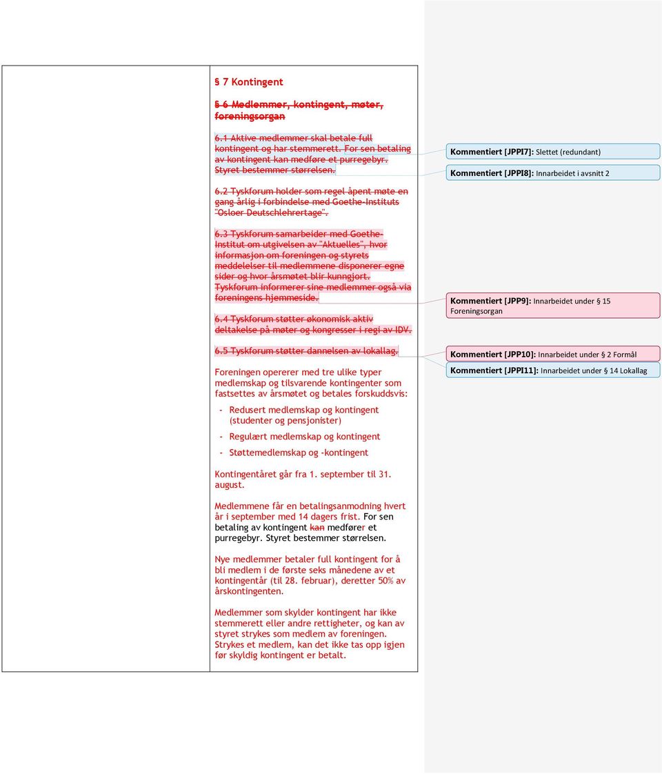 2 Tyskforum holder som regel åpent møte en gang årlig i forbindelse med Goethe-Instituts "Osloer Deutschlehrertage". 6.