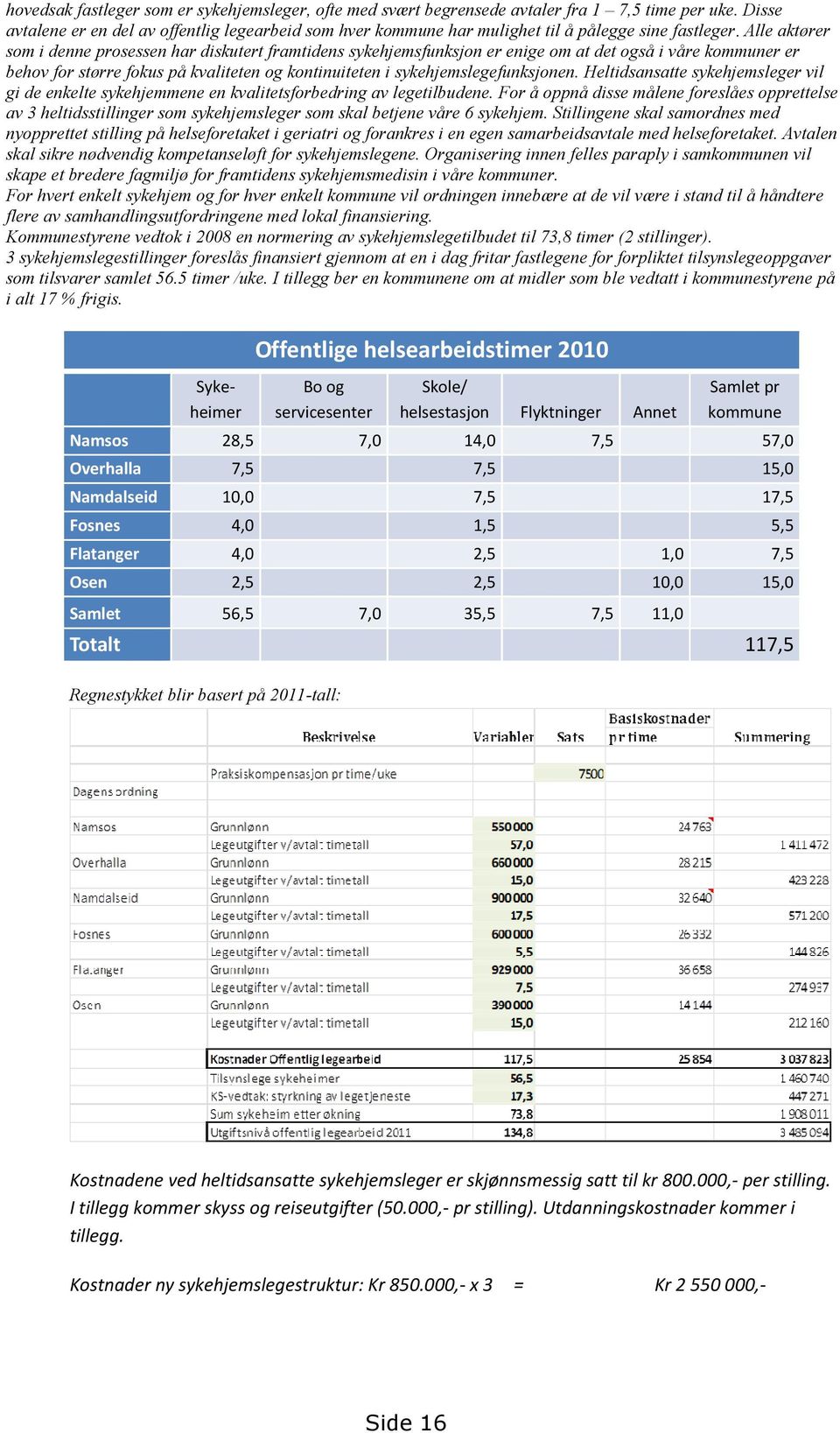 Alle aktører som i denne prosessen har diskutert framtidens sykehjemsfunksjon er enige om at det også i våre kommuner er behov for større fokus på kvaliteten og kontinuiteten i