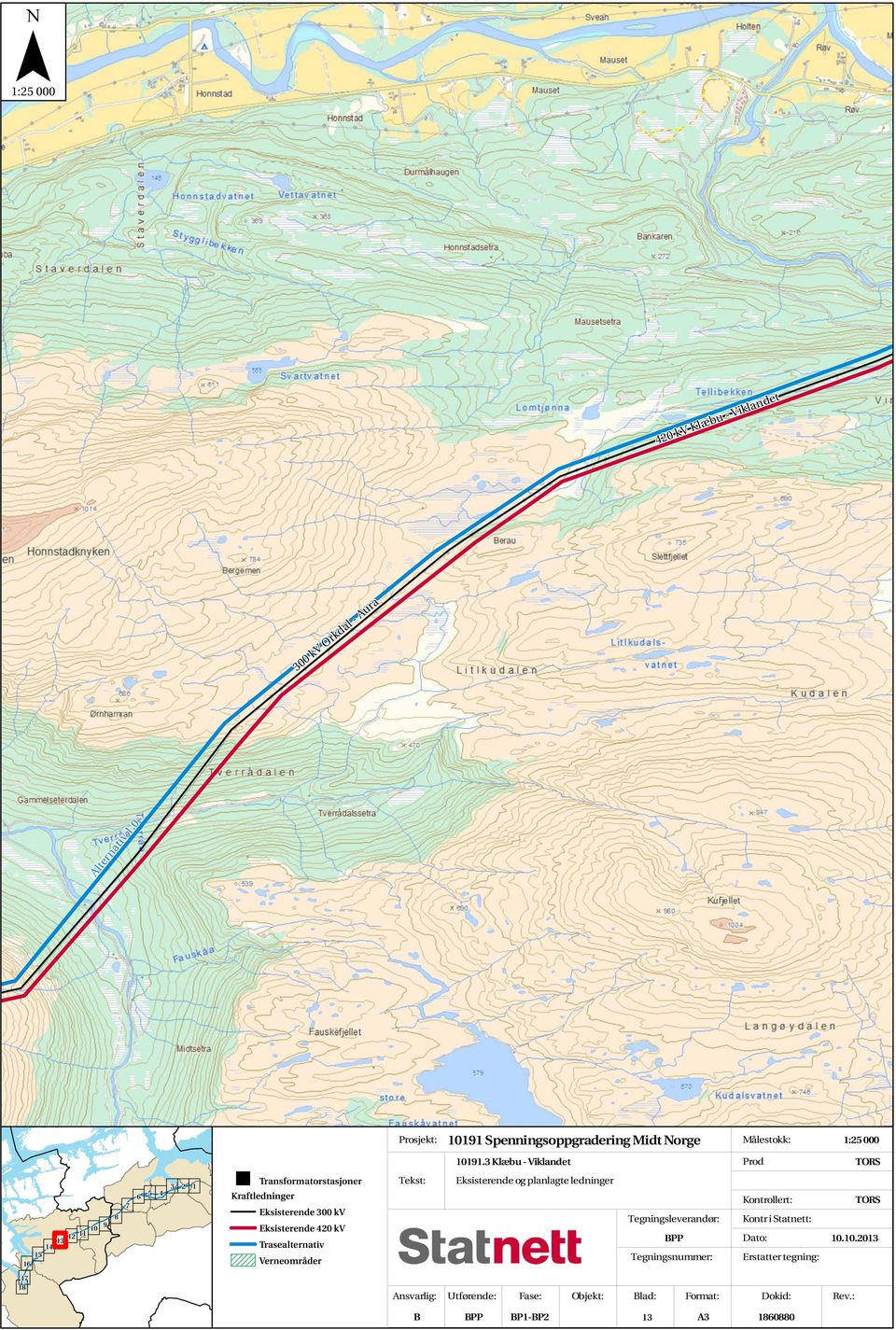 0 0 Spenningsoppgradering Midt Norge