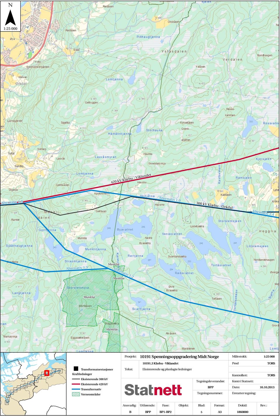 Munklia Munklia Munklia 0 Spenningsoppgradering Midt Norge