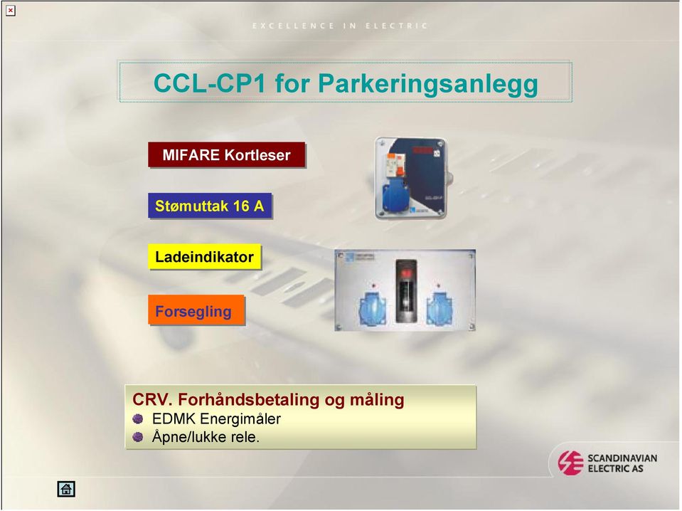 Ladeindikator Forsegling CRV.