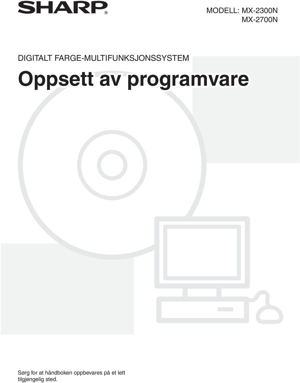 av programvare Sørg for at håndboken