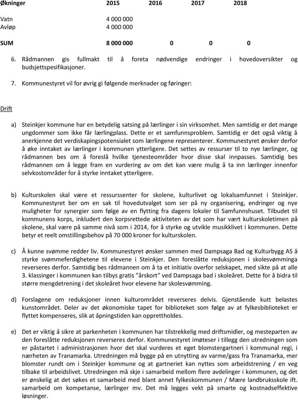 Men samtidig er det mange ungdommer som ikke får lærlingplass. Dette er et samfunnsproblem. Samtidig er det også viktig å anerkjenne det verdiskapingspotensialet som lærlingene representerer.