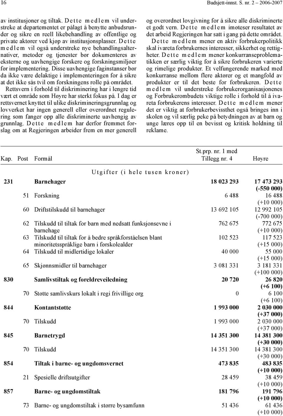 D e t t e m e d l e m vil også understreke nye behandlingsalternativer, metoder og tjenester bør dokumenteres av eksterne og uavhengige forskere og forskningsmiljøer før implementering.