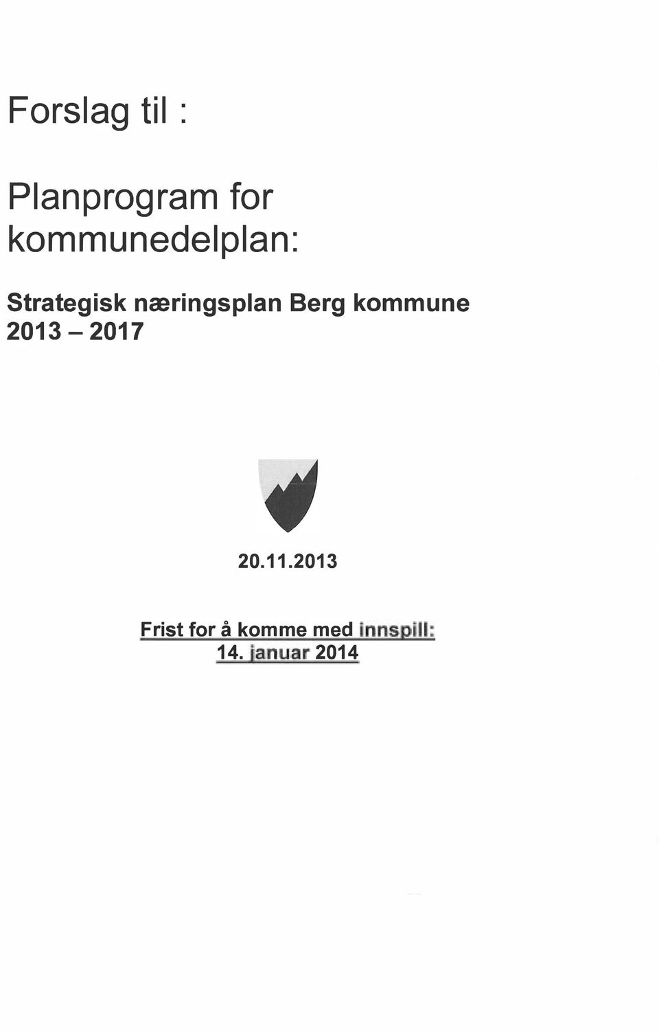 næringsplan Berg kommune 2013-2017 20.