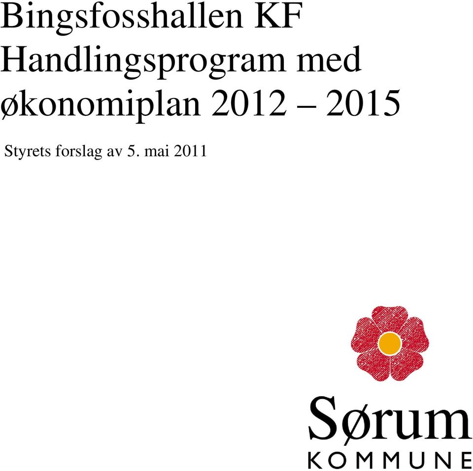 økonomiplan 2012 2015