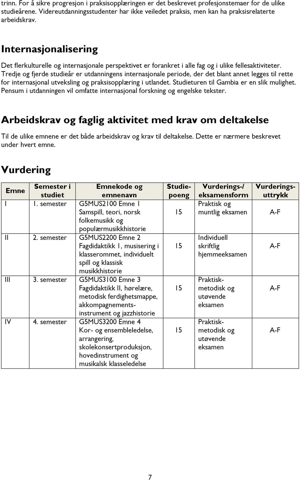 Internasjonalisering Det flerkulturelle og internasjonale perspektivet er forankret i alle fag og i ulike fellesaktiviteter.