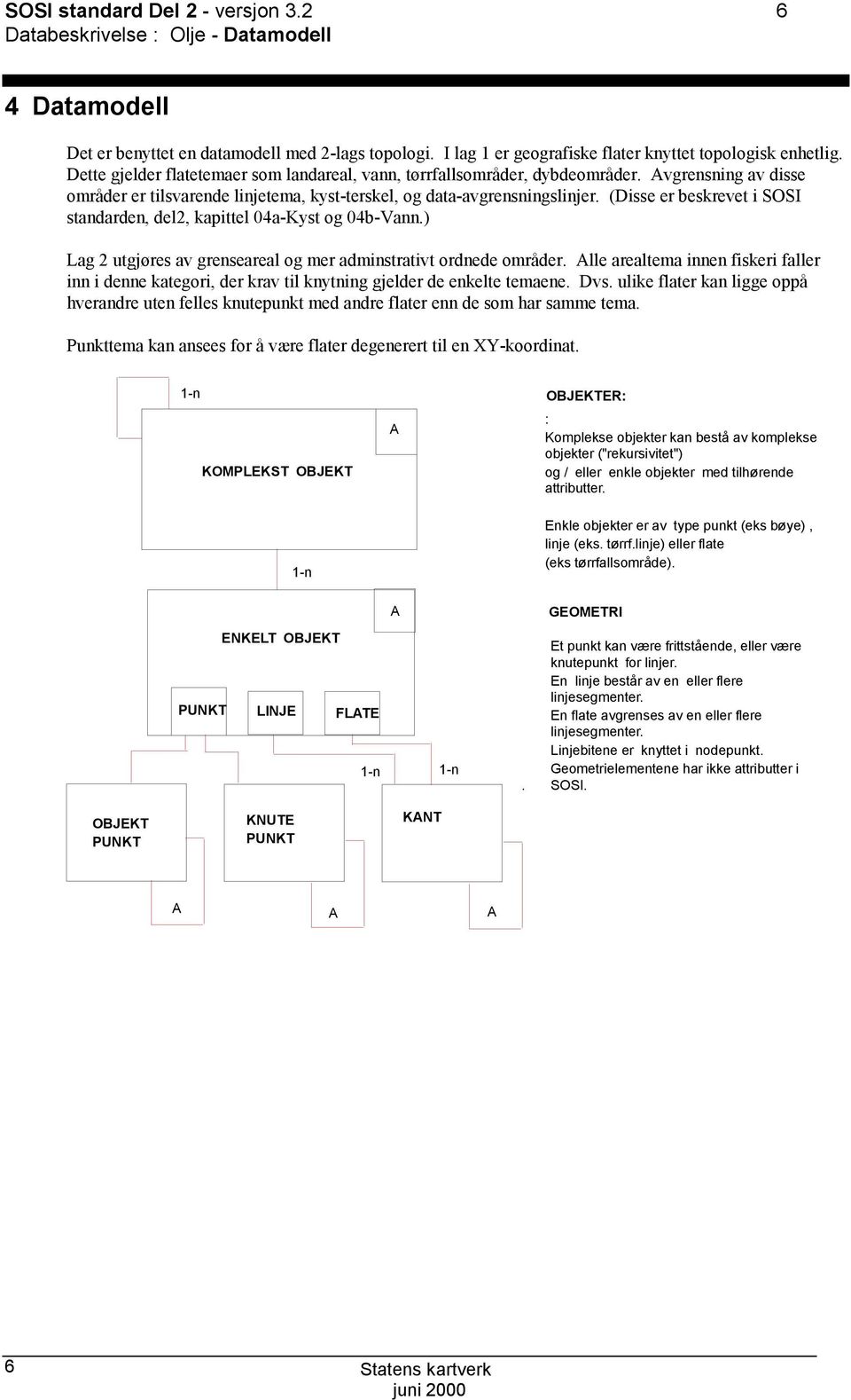 (Disse er beskrevet i SSI standarden, del2, kapittel 04a-Kyst og 04b-Vann.) Lag 2 utgjøres av grenseareal og mer adminstrativt ordnede områder.