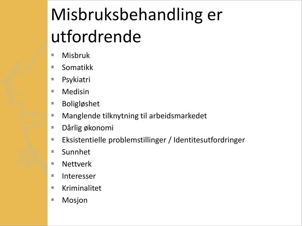 arbeidsmarkedet Dårlig økonomi Eksistentielle