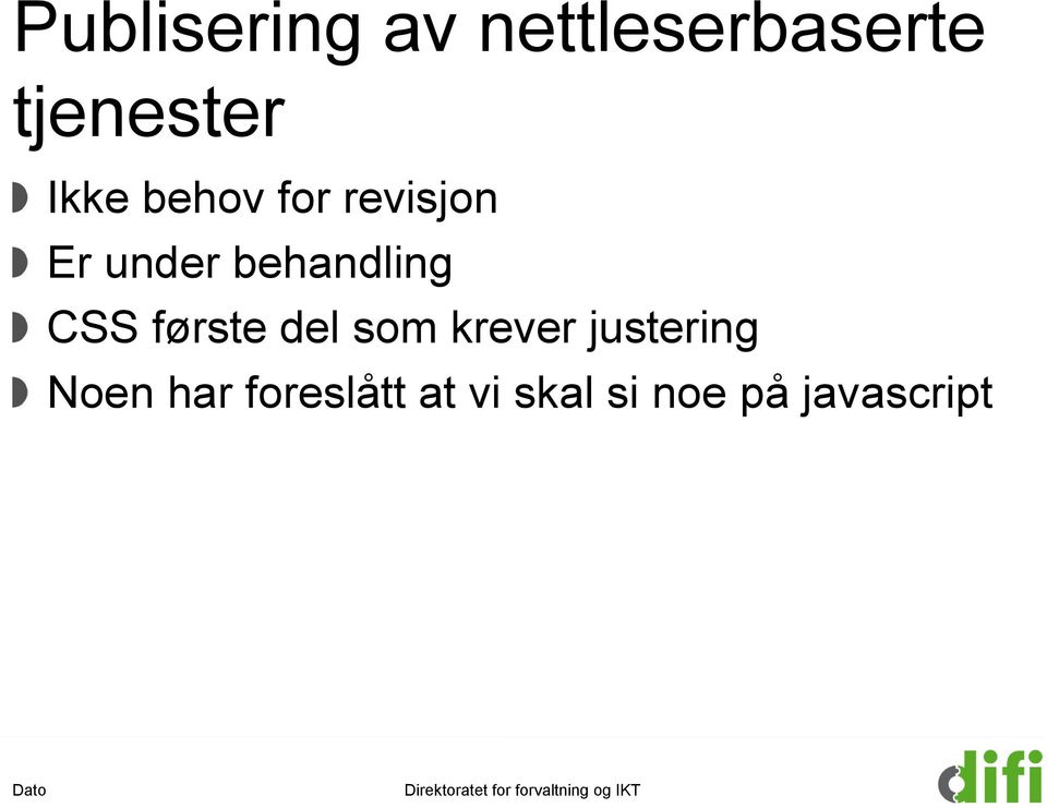 behandling CSS første del som krever