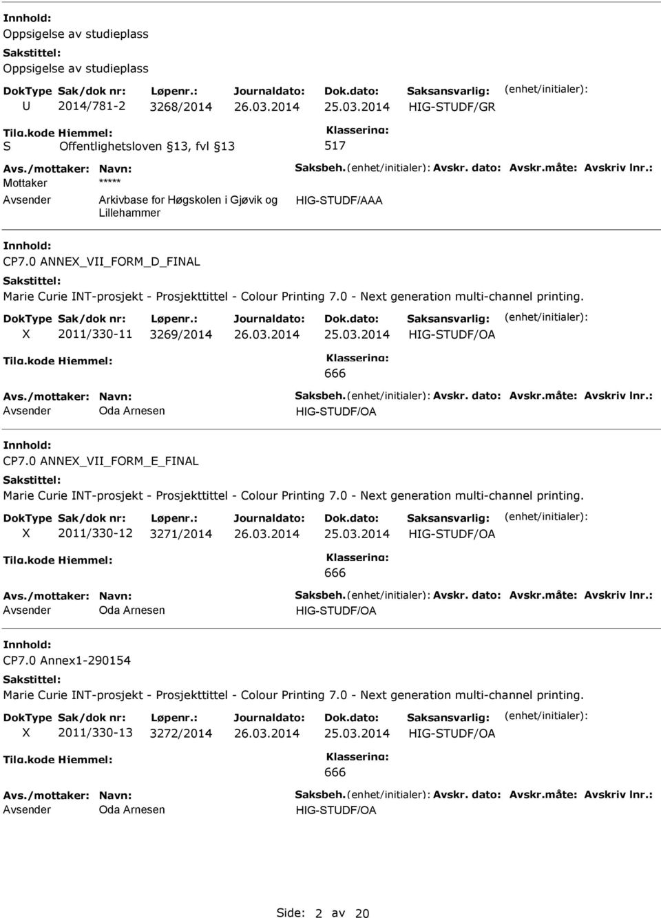 C7.0 ANNE_V_FORM_D_FNAL 2011/330-11 3269/2014 C7.