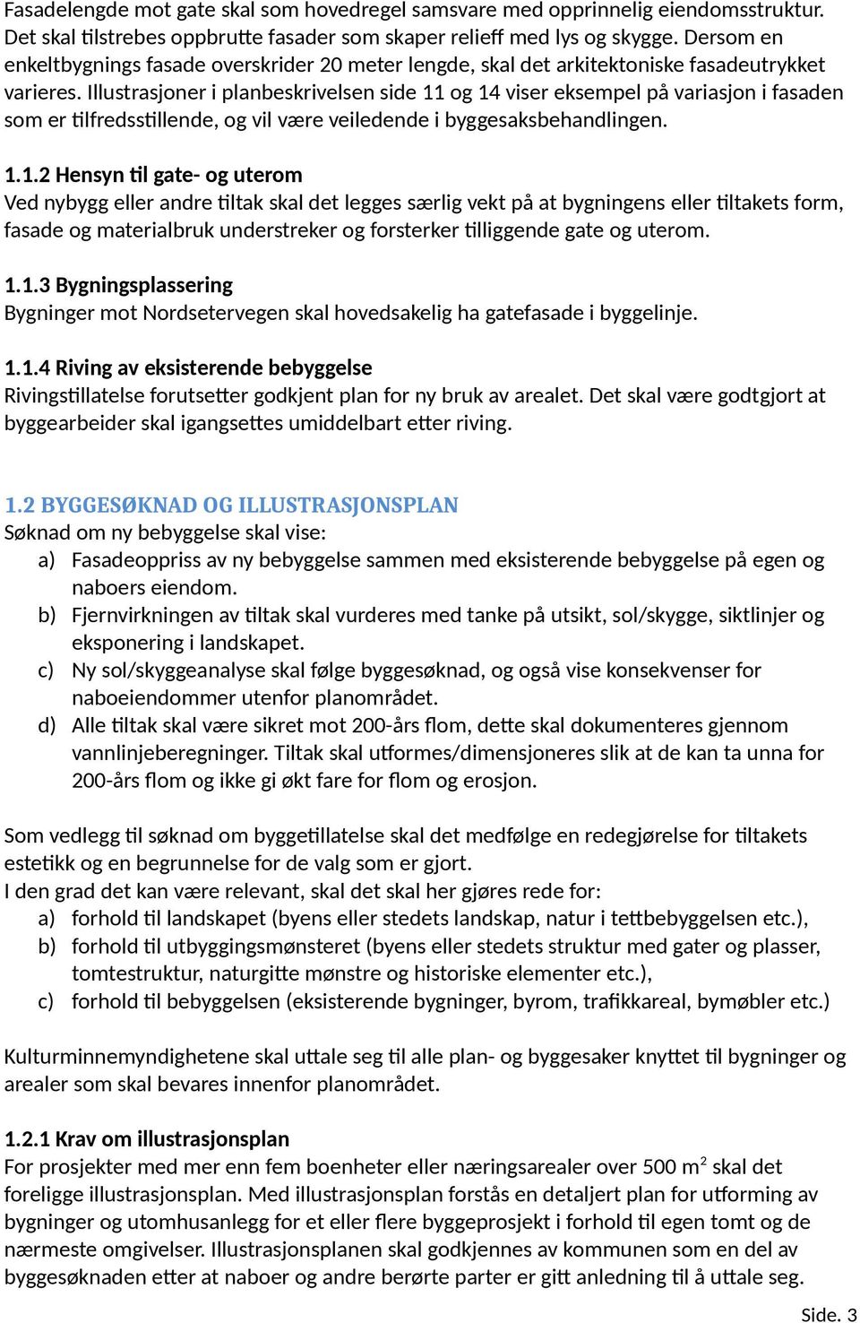 Illustrasjoner i planbeskrivelsen side 11