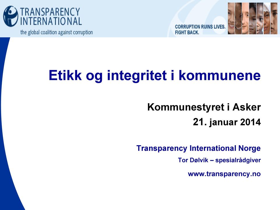 januar 2014 Transparency