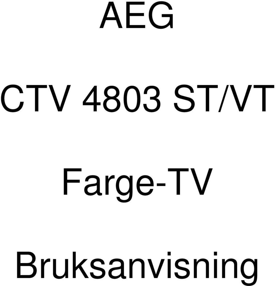 Farge-TV