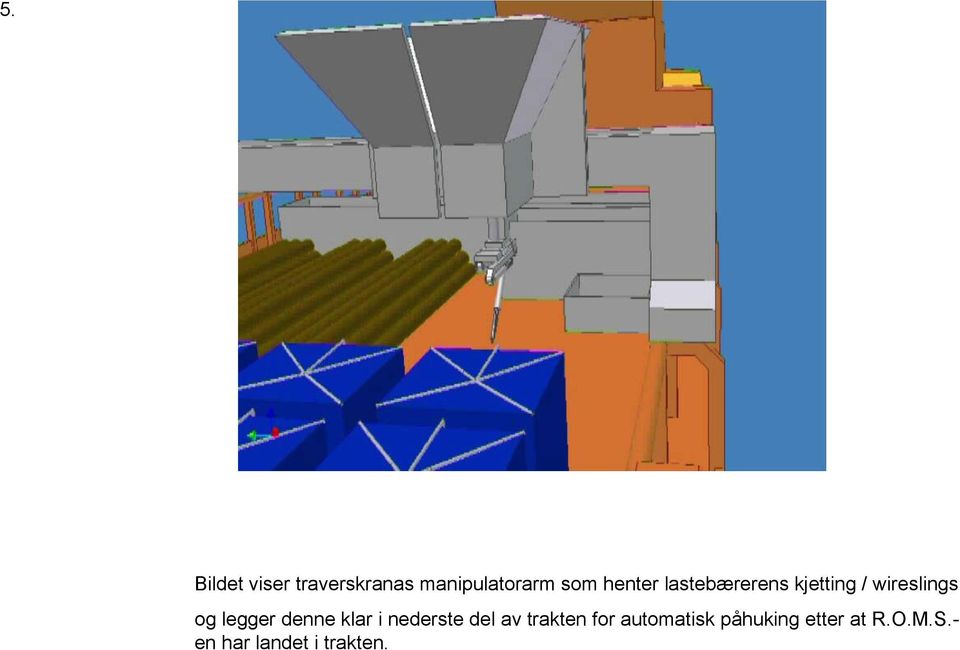 legger denne klar i nederste del av trakten for