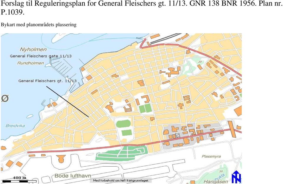 GNR 138 BNR 1956. Plan nr. P.1039.