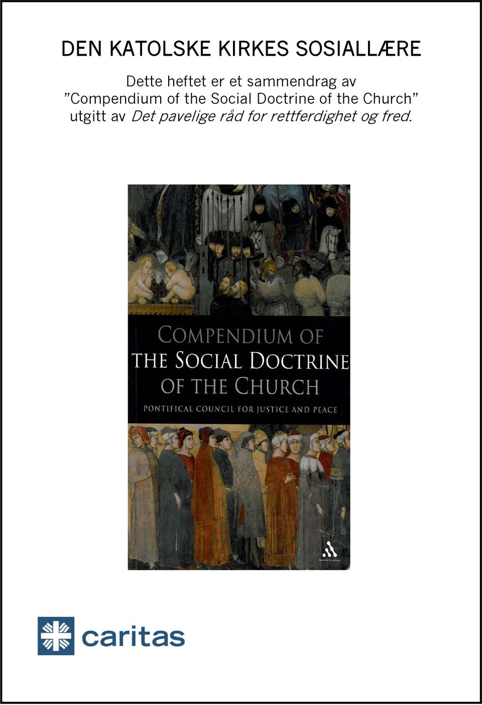 the Social Doctrine of the Church utgitt