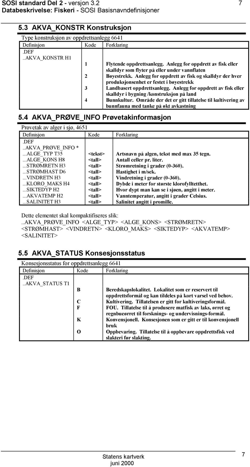 Anlegg for oppdrett av fisk og skalldyr der hver produksjonsenhet er festet i bøyestrekk 3 Landbasert oppdrettsanlegg.