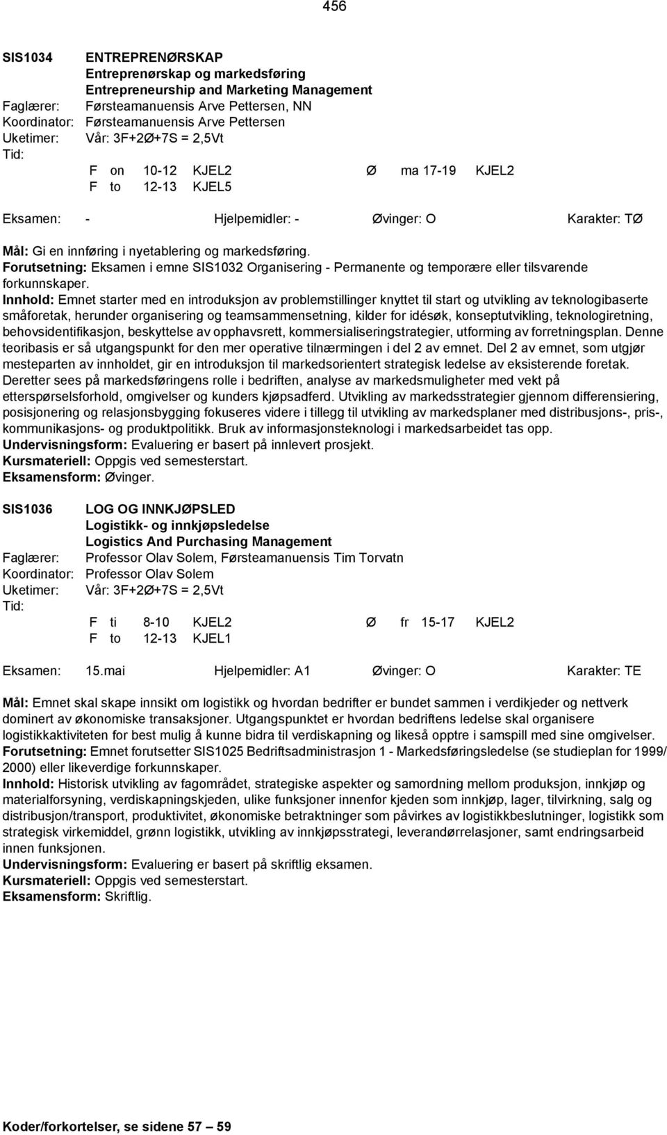 Forutsetning: Eksamen i emne SIS1032 Organisering - Permanente og temporære eller tilsvarende forkunnskaper.