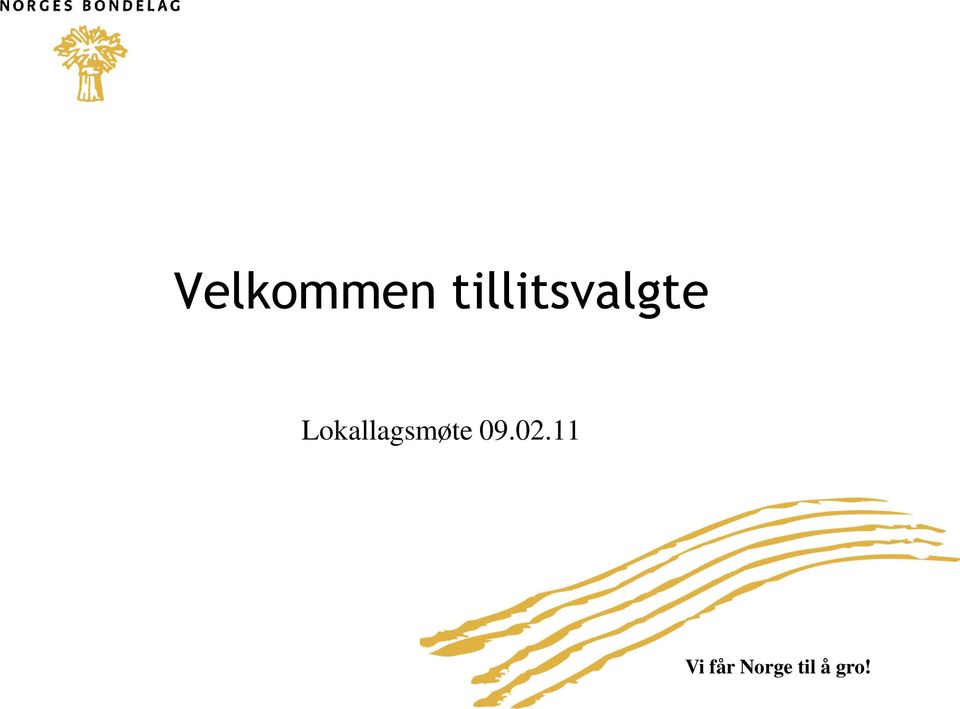 Lokallagsmøte 09.