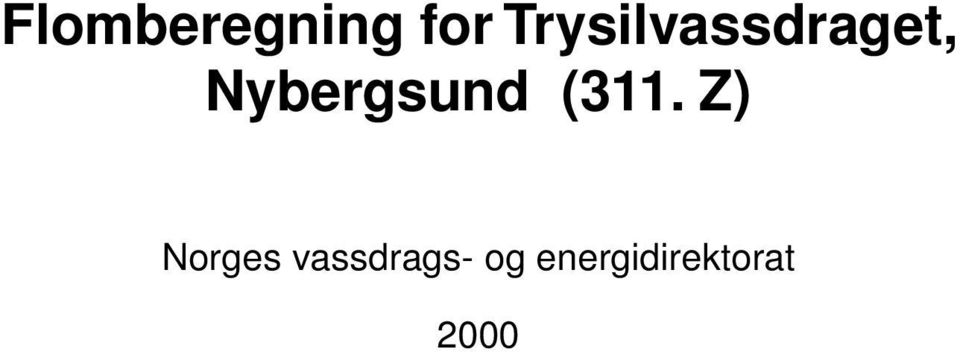 Nybergsund (311.