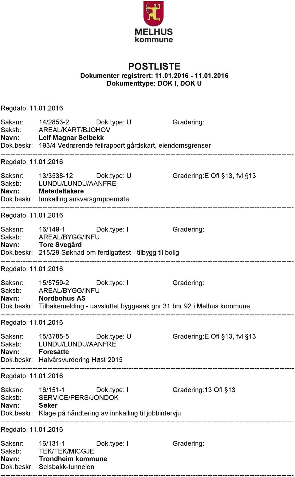 beskr: 215/29 Søknad om ferdigattest - tilbygg til bolig Saksnr: 15/5759-2 Dok.type: I Gradering: Saksb: AREAL/BYGG/INFU Navn: Nordbohus AS Dok.