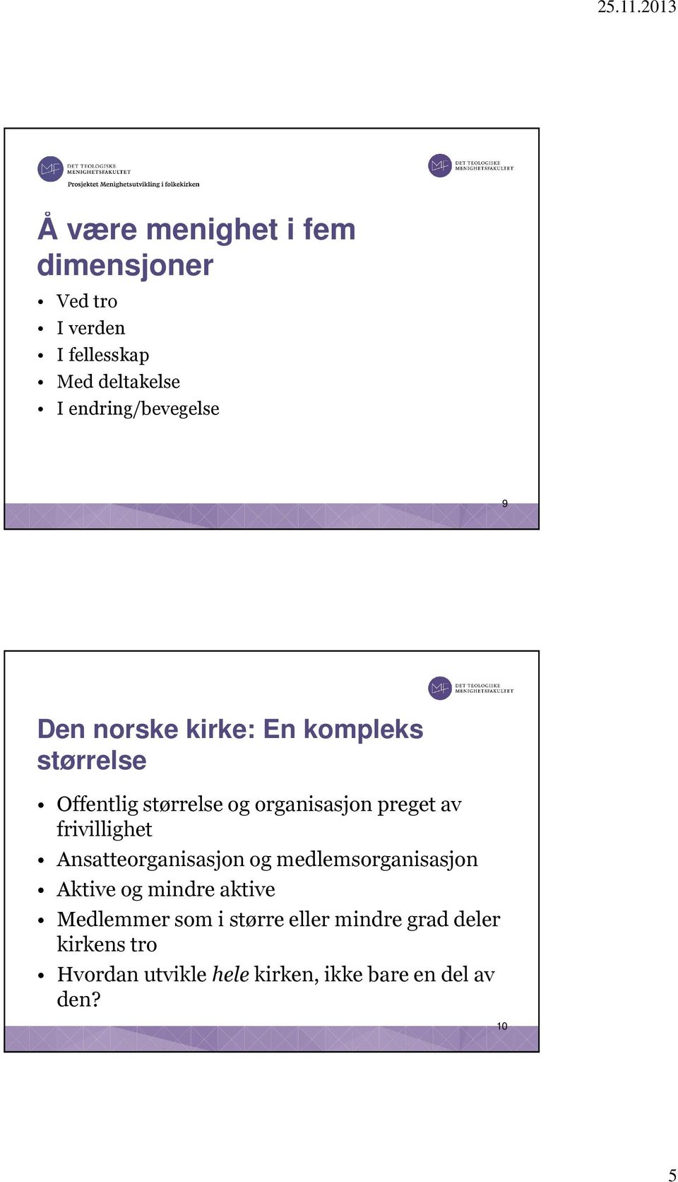 preget av frivillighet Ansatteorganisasjon og medlemsorganisasjon Aktive og mindre aktive